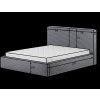Dizajnová manželská posteľ IDRIS 180 x 200