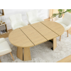 Rozkladací jedálenský stôl ORHAN dub 100 - 180 cm