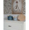 Detská komoda DAMLA 100 cm biela