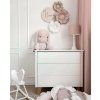 Detská komoda SACAS 95 cm biela
