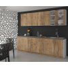 Vrchná kuchynská skrinka AYSEL dub lefkas 40 cm