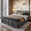 Čalúnená  manželská posteľ JASMINE s úložným priestorom 180x200