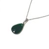 Náhrdelník kapka smaragdový I