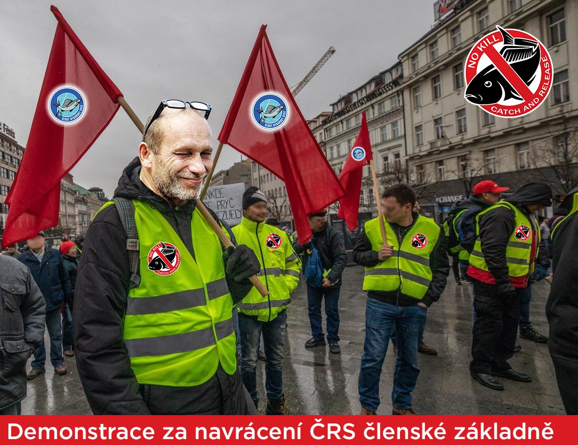 Rozhovory členů k demonstraci za navrácení ČRS členské základně 