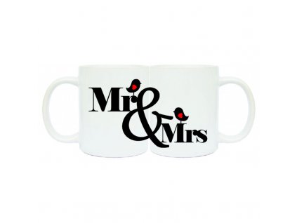 Hrnek 'Mr.&Mrs. ptáčci'
