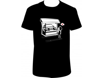 Pánské tričko 'VOLKSWAGEN Dream' (Barva trika bílá (00), Barva potisku černá, Velikost XS)