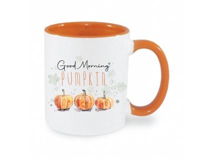 Podzimní hrnek - Podzimní hrnek - Good Morning Pumpkin