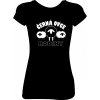 Dámské tričko 'Černá ovce rodiny' (Barva trika bílá (00), Barva potisku černá, Velikost XS)