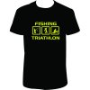Pánské tričko 'FISHING TRIATHLON' (Barva trika bílá (00), Velikost XS)