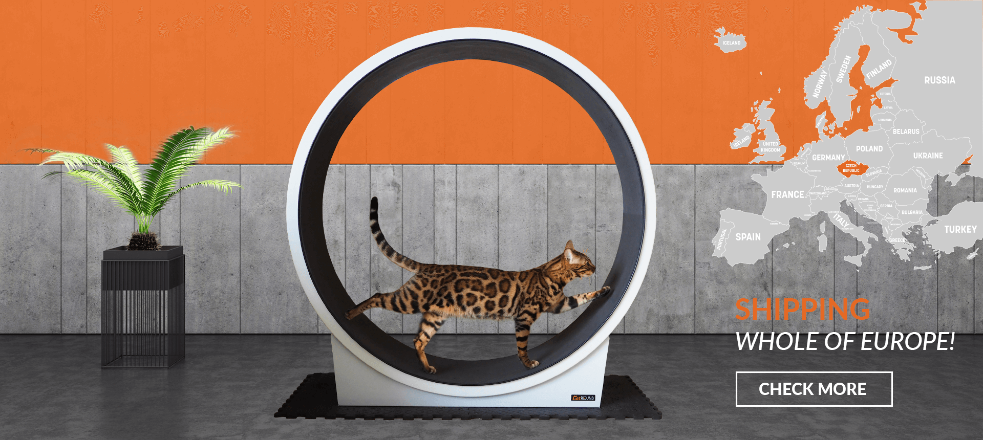 Shipping whole of Europe