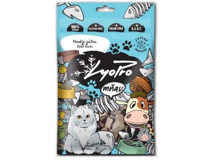 LyoPro Cat Hovězí játra 50 g (1)