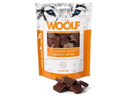 WOOLF pochoutka Chicken with Carrot Bites 100g