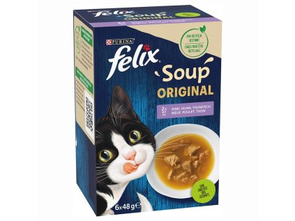Felix Soup míchaný výběr 6 x 48 g