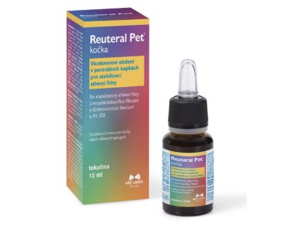 Reuteral Pet pro kočky 10ml probiotika