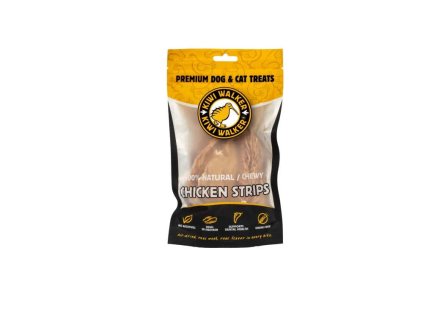 KIWI WALKER Chicken Strips 100 g | Kuřecí pamlsky pro psy a kočky