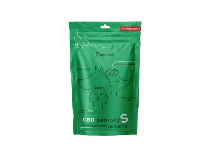Doplnek vyzivy pro psy CBD Pamlsky Dental Care S 100 g 2906202315220415712