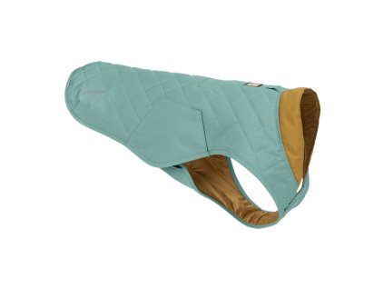 Zimna bunda pre psy Ruffwear Stumptown Jacket River Rock Green M 2910202412301412028