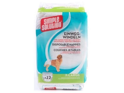 SIMPLE SOLUTION Pleny pro psy 12ks XL 1211202413040263443