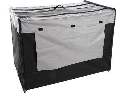 Flamingo Prepravka pro psy Smart Top Plus cerno seda 109x71x81cm 0801202609582019400