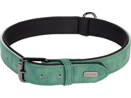 Flamingo Delu Obojek s neoprenovym polstrovanim Zelena XXL 2607202308481884120