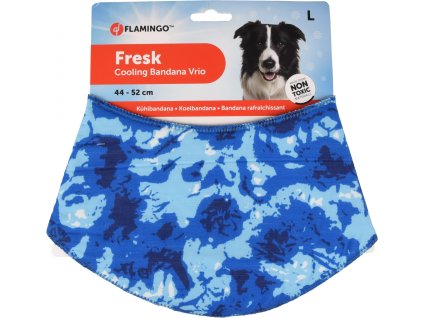 COOLING BANDANA FRESK VRIO BLUE 44 52CM 2204202111051191190