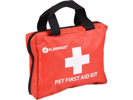 Flamingo Souprava prvni pomoci Premium cervena 20x15x6cm 0303202111183562553