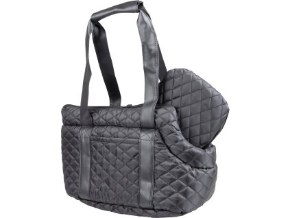 Flamingo Taska pro psa cestovni cerna BAILEY 38x20x18cm 0701202614533145258