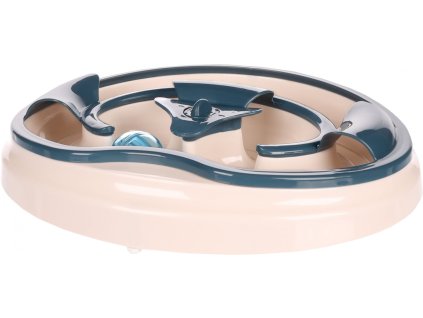 CT SHILO OVAL WHITE BLUE 32 5x27x6 5CM 0904202110214819266