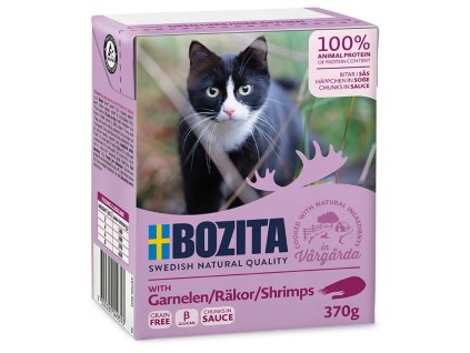 Bozita Cat krevety v omáčce 370g
