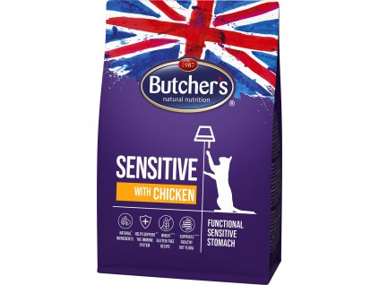 Butcher's Cat Functional Sensitive s kuřecím 800g