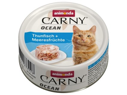 Animonda Carny Ocean tuňák & mořské plody 80 g | Konzerva pro kočky