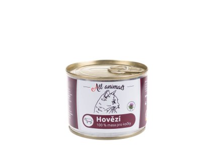 All Animals CAT hovězí mleté 200g