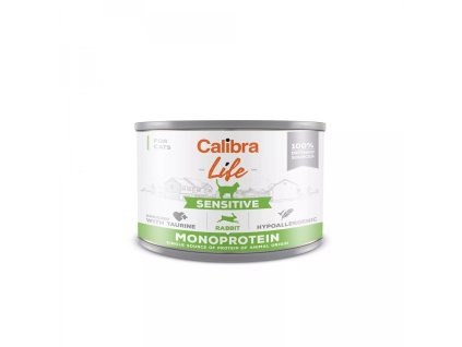 Calibra Cat Life konz.Sensitive Rabbit 200g