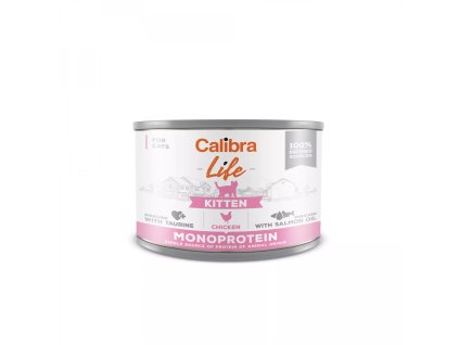 Calibra Cat Life konz.Kitten Chicken 200g
