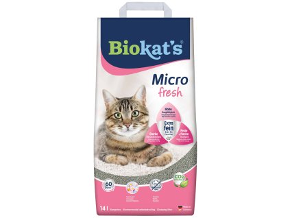 Biokat’s Micro Fresh 14 l | jemná bezprašná podestýlka