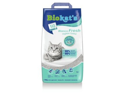 Biokat’s Bianco Fresh Control 10 kg | hrudkující stelivo