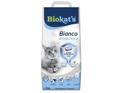 Biokat’s Bianco podestýlka 10 kg | bezprašná a hrudkující