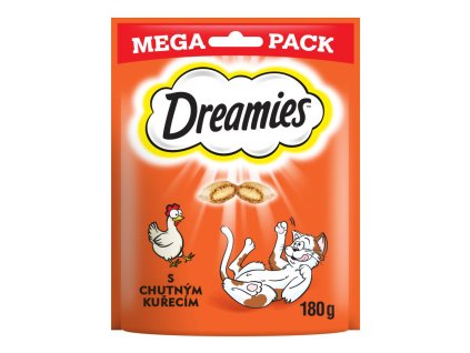 Dreamies kočka pochoutka Mega Pack kuřecí 180g