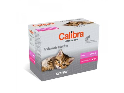 Calibra Cat kapsa Premium Kitten multipack 12x100g