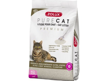 ZOLUX PURECAT mineral Premium 15l
