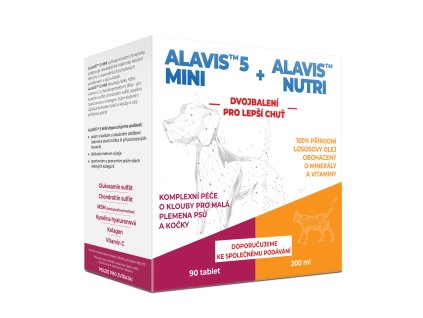 Alavis 5 MINI 90tbl + Alavis Nutri 200ml