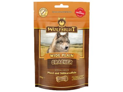 Wolfsblut Dog Cracker Wide Plain 70g