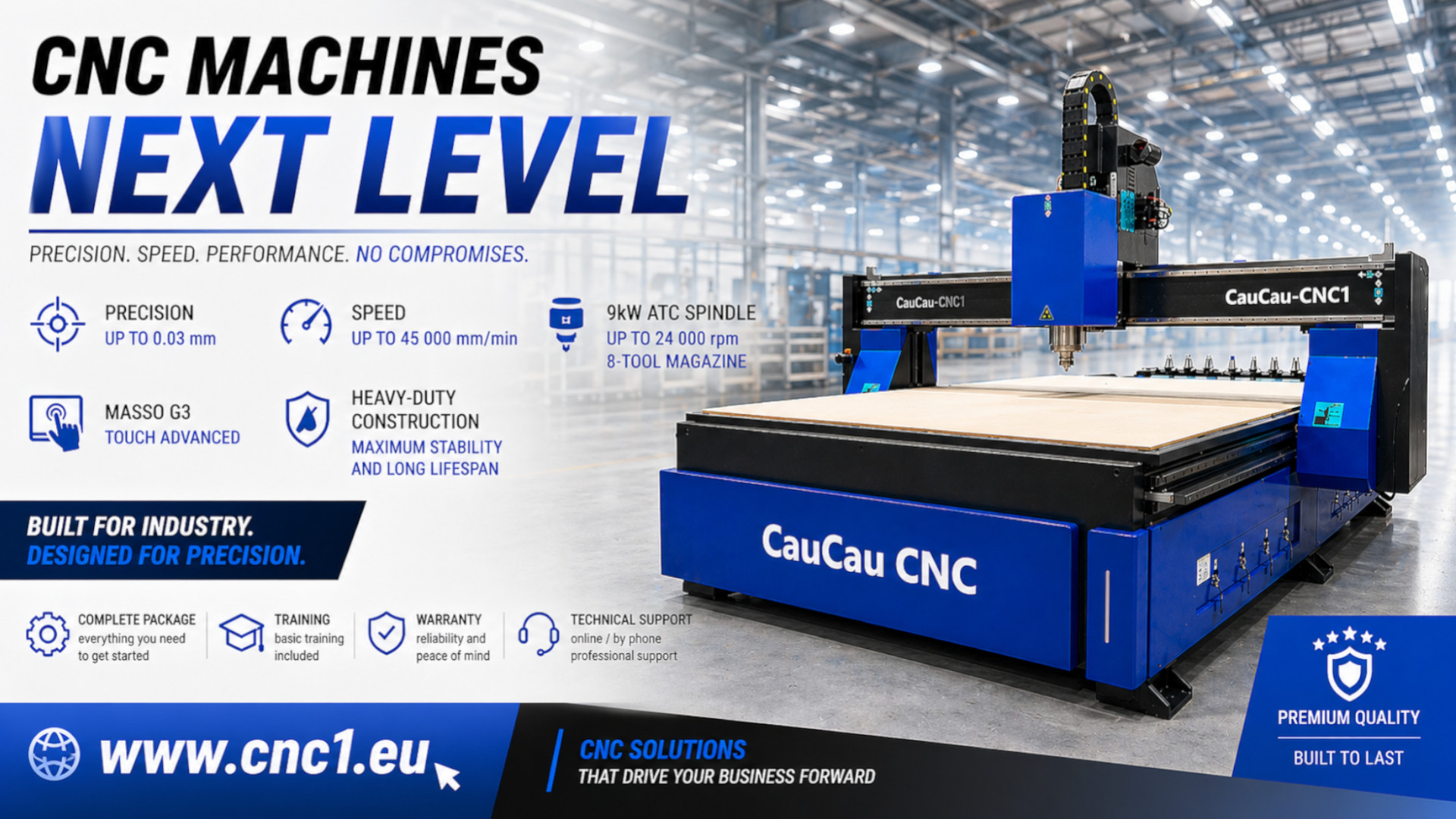 CNC Router S - Series by CauCau CNC