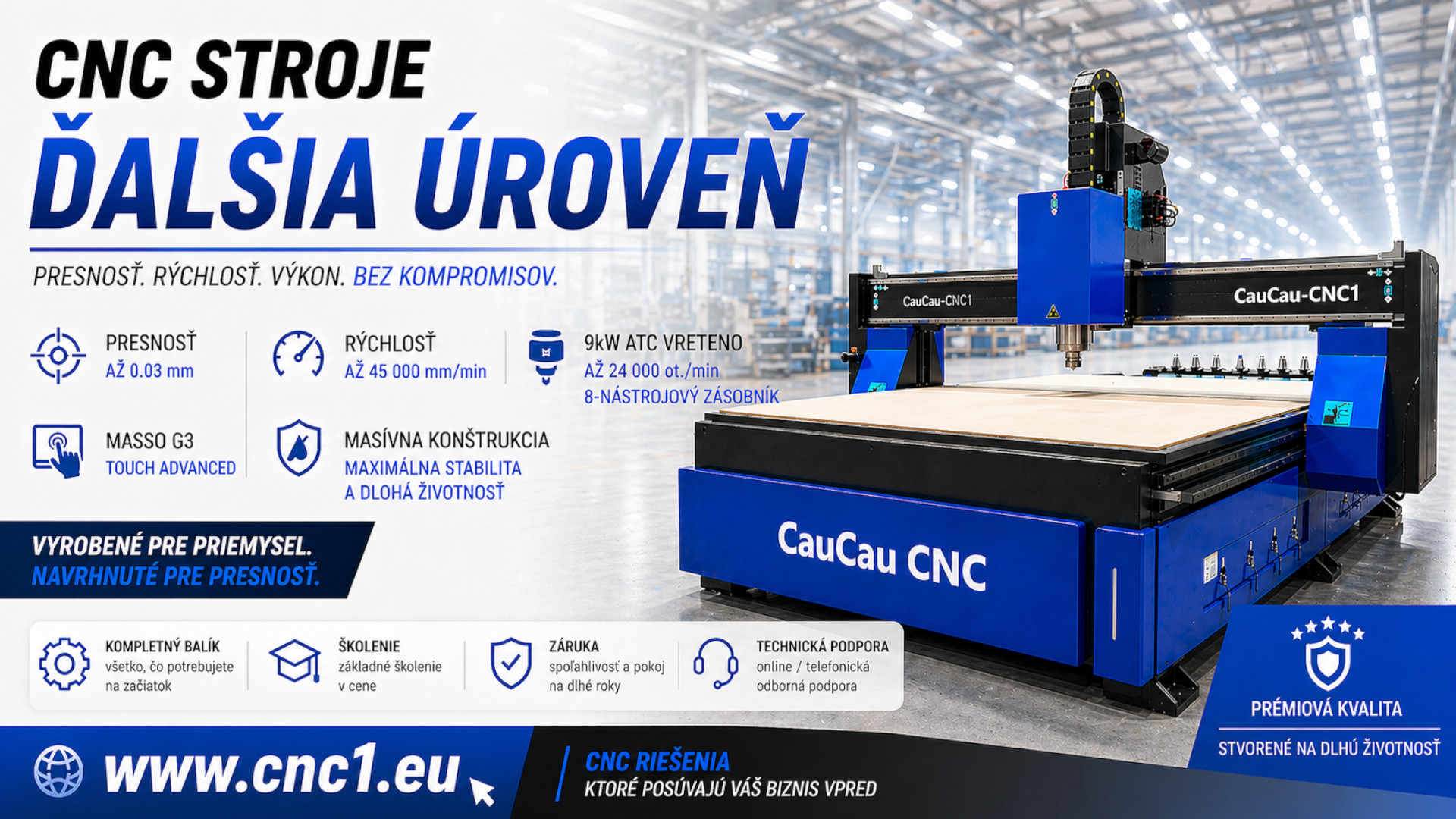CNC Router S - Seria by CauCau CNC