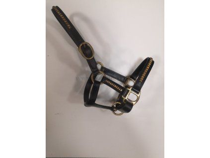 ohlavka kozena s kovanim 8010