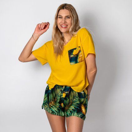 hedvábné pyžamo | DREAM POP SET