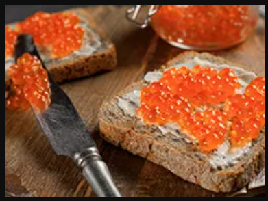 Salmon caviar
