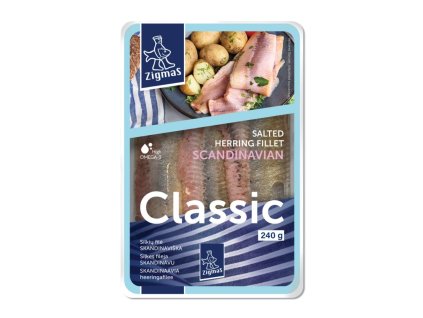 Solené filety sledě po skandinávsku, 240g (1)