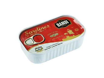 Sardinky v olivovém oleji rajčatové omačce