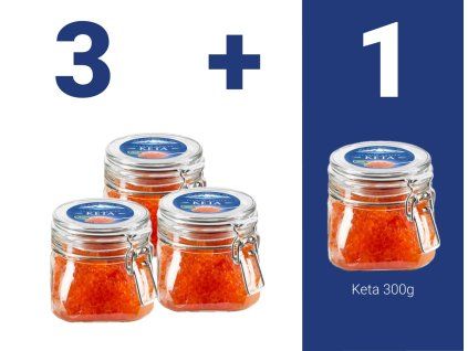 Set 3+1 Keta 300g Alaska Wild